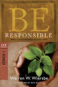 Book Cover for Be Responsible by Warren W Wiersbe