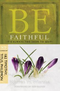 Book Cover for Be Faithful by Warren W Wiersbe