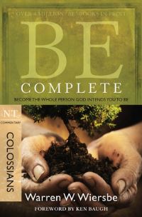 Book Cover for Be Complete by Warren W Wiersbe