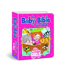 Book Cover for The Baby Bible Storybook for Girls by Robin Currie