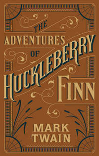 Book Cover for The Adventures of Huckleberry Finn by Mark Twain