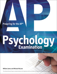 Book Cover for Preparing for the AP Psychology Exam by William James, Michael McLane