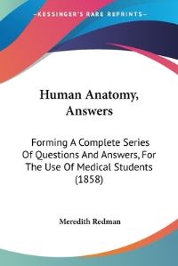 Book Cover for Human Anatomy, Answers by Robert Wilson