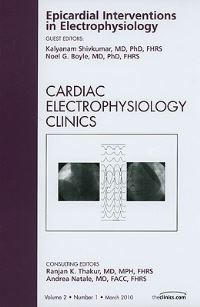 Book Cover for Epicardial Interventions in Electrophysiology by Kalyanam Shivkumar, Noel Boyle
