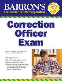 Book Cover for Correction Officer Exam by Donald J Schroeder, Frank A Lombardo