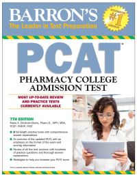 Book Cover for Barron's PCAT by Marie A ChisholmBurns