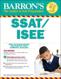Book Cover for SSAT/ISEE by Barrons Educational Series, Kathleen J Elliott, Carmen Geraci, David Ebner