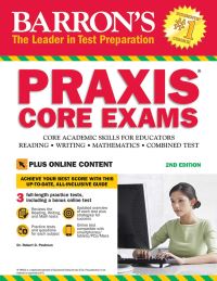 Book Cover for Barron's Praxis® Core Exams by Robert D Postman