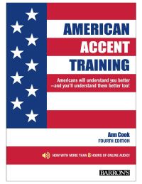 Book Cover for American Accent Training Book by Ann Cook, Marcus Harwell, Voice Trax Studios