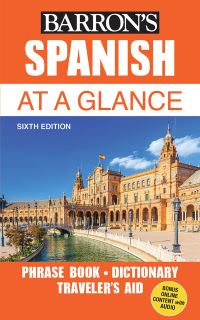 Book Cover for Spanish At a Glance by Gail Stein, Heywood Wald
