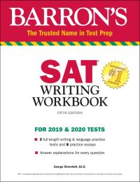 Book Cover for SAT Writing Workbook by George Ehrenhaft