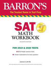 Book Cover for SAT Math Workbook by Lawrence S Leff