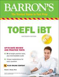 Book Cover for TOEFL iBT With Online Tests & Downloadable Audio by Pamela J Sharpe