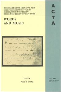 Book Cover for ACTA Volume #17 by Paul R Laird
