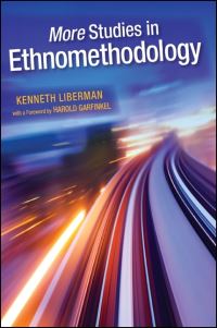 Book Cover for More Studies in Ethnomethodology by Kenneth Liberman