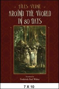 Book Cover for Around the World in 80 Days by Jules Verne