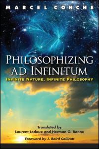 Book Cover for Philosophizing Ad Infinitum by Marcel Conche