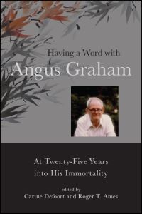 Book Cover for Having a Word With Angus Graham by Carine Defoort