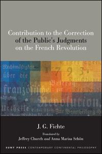 Book Cover for Contribution to the Correction of the Public's Judgments on the French Revolution by Johann Gottlieb Fichte