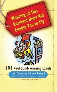 Book Cover for Wearing of This Garment Does Not Enable You to Fly by Jeff Koon, Andy Powell