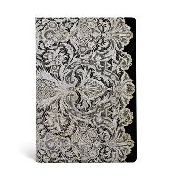 Book Cover for Ivory Veil (Lace Allure) Mini Lined Hardcover Journal (Elastic Band Closure) by Paperblanks