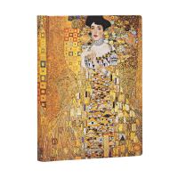 Book Cover for Klimt's 100th Anniversary - Portrait of Adele Midi Unlined Hardcover Journal (Elastic Band Closure) by Paperblanks