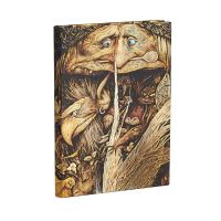 Book Cover for Mischievous Creatures Midi Lined Hardcover Journal (Elastic Band Closure) by Paperblanks