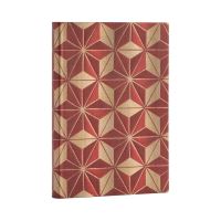 Book Cover for Hishi (Ukiyo-E Kimono Patterns) Midi Lined Journal by Paperblanks
