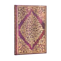 Book Cover for Viola (Diamond Rosette) Midi Unlined Hardcover Journal by Paperblanks