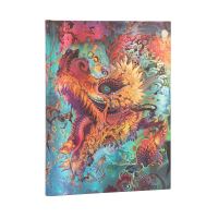 Book Cover for Humming Dragon (Android Jones Collection) Ultra Lined Hardcover Journal by Paperblanks