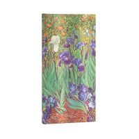 Book Cover for Van Gogh's Irises Slim Lined Hardcover Journal by Paperblanks