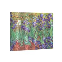 Book Cover for Van Gogh's Irises Unlined Guest Book by Paperblanks