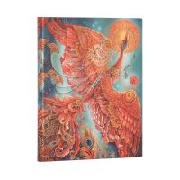 Book Cover for Firebird (Birds of Happiness) Ultra Lined Journal by Paperblanks