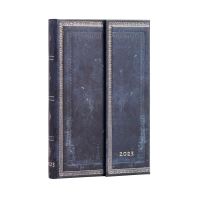 Book Cover for Inkblot (Old Leather Collection) Mini Verso Dayplanner 2023 by Paperblanks