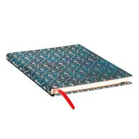 Book Cover for Blue Velvet Ultra Horizontal Dayplanner 2023 (Elastic Band Closure) by Paperblanks
