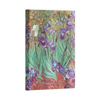 Book Cover for Van Gogh's Irises Mini Dayplanner 2023 by Paperblanks