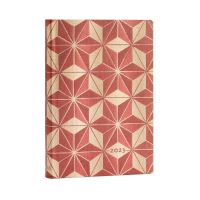Book Cover for Hishi (Ukiyo-E Kimono Patterns) Midi Dayplanner 2023 by Paperblanks