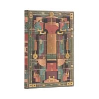 Book Cover for Lion's Den (Sybil Pye Bindings) Midi Unlined Hardcover Journal by Paperblanks