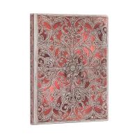 Book Cover for Garnet (Silver Filigree Collection) Ultra Unlined Softcover Flexi Journal by Paperblanks