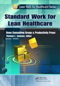 Book Cover for Standard Work for Lean Healthcare by Thomas Lindsay Jackson