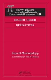 Book Cover for Higher Order Derivatives by Satya N Mukhopadhyay