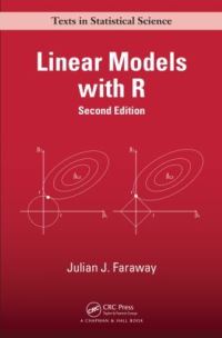 Book Cover for Linear Models With R by Julian James Faraway