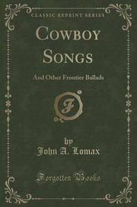 Book Cover for Cowboy Songs by John Dewey