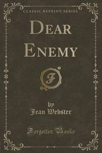 Book Cover for Dear Enemy (Classic Reprint) by John Dewey