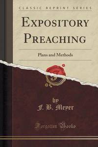 Book Cover for Expository Preaching by John Dewey