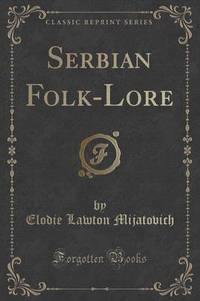Book Cover for Serbian Folk-Lore (Classic Reprint) by L Frank Baum