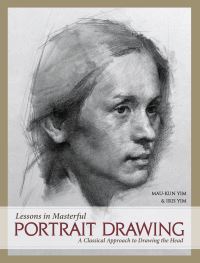 Book Cover for Lessons in Masterful Portrait Drawing by MauKun Yim