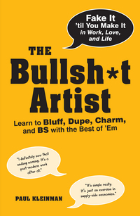Book Cover for The Bullsh*t Artist by Paul Kleinman