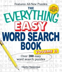 Book Cover for The Everything Easy Word Search Book by Charles Timmerman