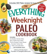 Book Cover for The Everything Weeknight Paleo Cookbook by Michelle Fagone